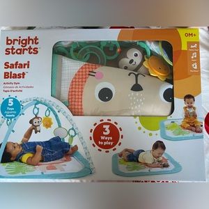 baby gym.  Bright Starts Safari Blast
